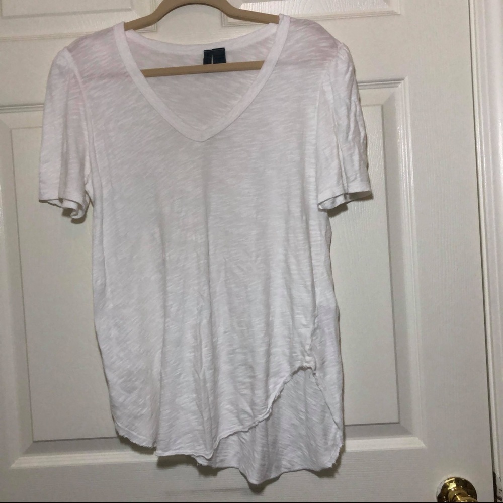 Anthropologie Asymmetrical hem Blouse